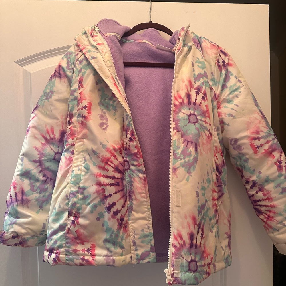 The Children's Place Tie-Dye Puffer Jacket